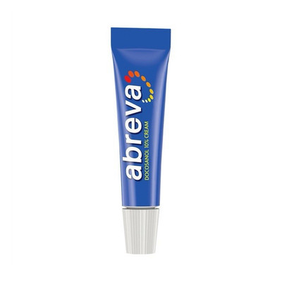 Abreva Docosanol 10% Fast Healing Cold Sore Treatment Cream 2g