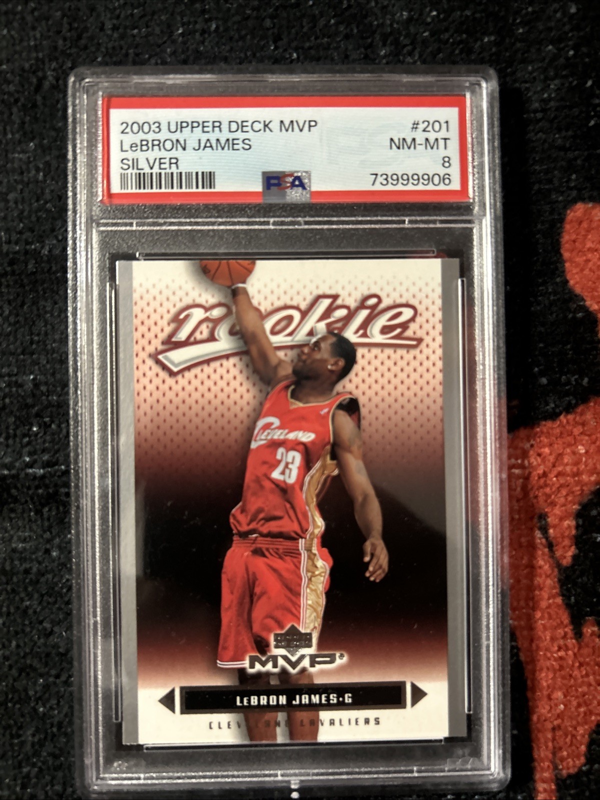 2003-04 Upper Deck MVP - LeBron James #201 NM-MT 8