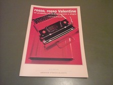 LIBRO - ROSSO, ROSSO VALENTINE - ARCHIVIO STORICO OLIVETTI - 05/1999