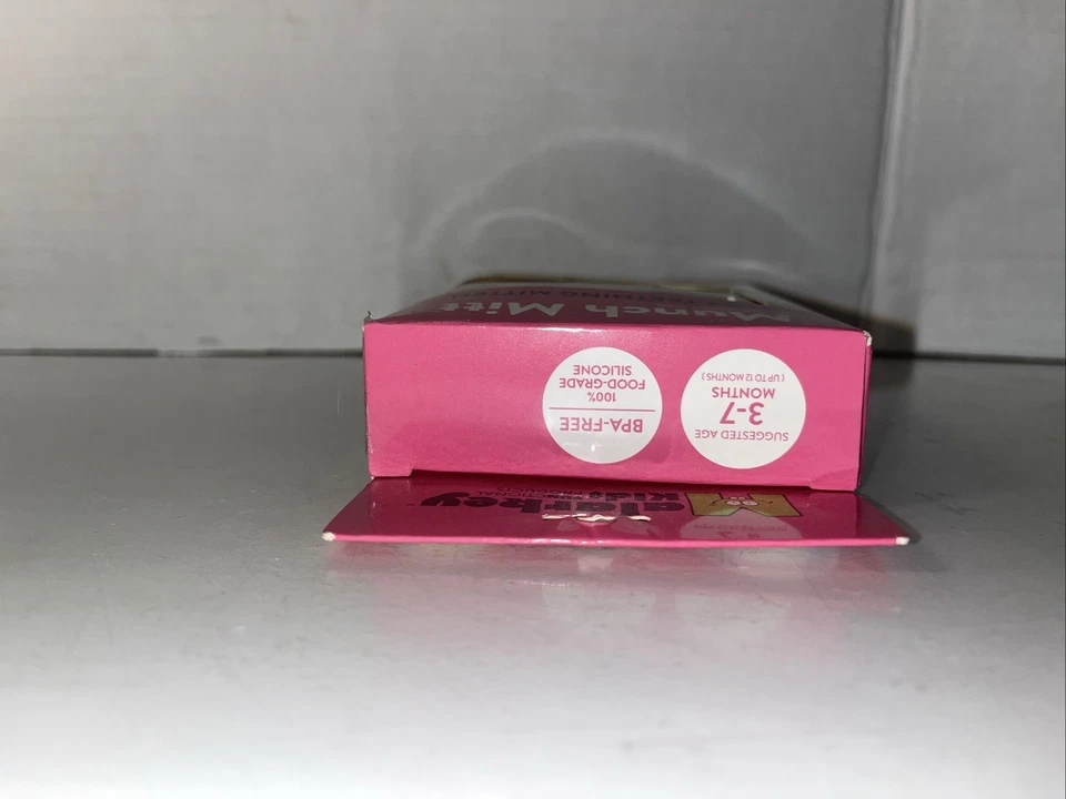 Mitón de dentición para bebé Malarkey Munch - púrpura Foto 4 de 4