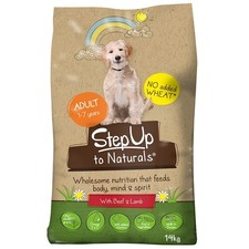 Step Up Naturals Adult Dry Dog Food (Chicken & Turkey, 14kg) BRAND NEW & SEALED 5.00 per kilo