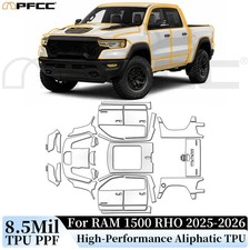 Gloss Full Car For Ram 1500 Rho 2025-2026 Precut Paint Protection Film Ppf Tpu