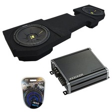 02-18 Dodge Ram Quad or Crew Truck Kicker CompC CWCS10 Dual 10" Sub Box CXA800.1