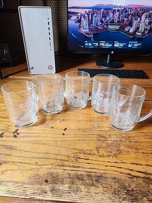 Vintage 1991 Camel Cigarettes Glass Mug Stein 16oz Cigarettes Logo