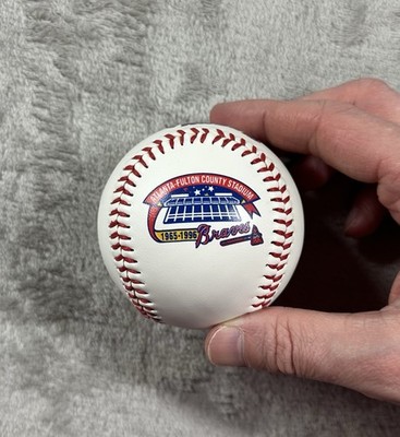 Atlanta Braves Fulton County Stadium Turner Field Inaugural Baseball 1997
