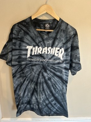 Thrasher Skateboard Magazine Mens Graphic Tee Tie Dye XL