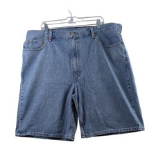 Levi's 550 Denim Shorts Mens 44 Blue Relaxed Fit Medium Wash Cotton 5-Pocket