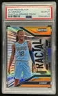 2024-25 Panini Prizm Black Ja Morant Fractal Orange Prizm #/49 Grizzlies PSA 10