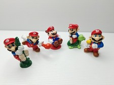 Lot of 5 Vintage 1989 Super Mario Bros Figures Nintendo Applause
