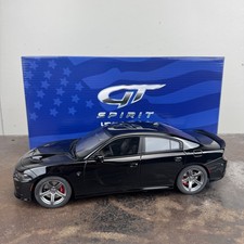 GT SPIRIT 1/18 2019 Dodge Charger SRT Hellcat Resin Model Car BLACK US025