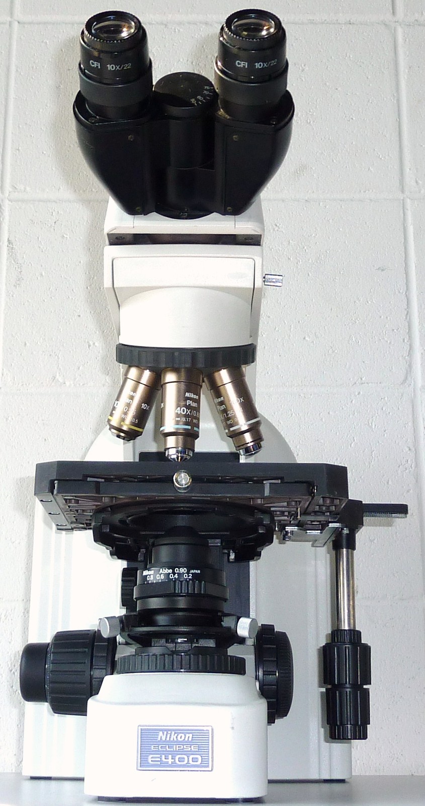 Nikon Eclipse E400 Research Microscope with 3 Objectives | eBay