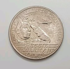 2023 D Bessie Coleman American Women Quarter 25C Circulated
