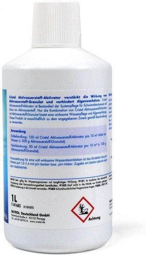 Bayrol Cristal - 2X 1,0 kg Aktivsauerstoff Granulat + 1x 1,0 l Aktivator Pool - Bild 3 von 6