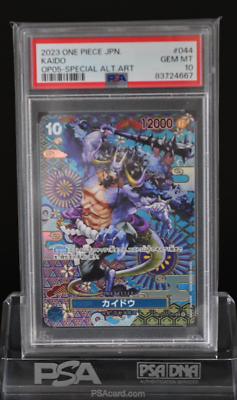 PSA10 One Piece Card Game Awakening of the New Era Kaido OP05-044