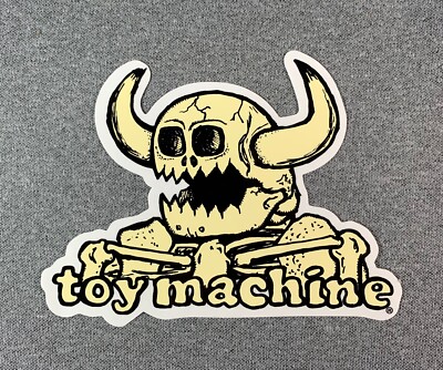 Toy Machine Monster Skateboard Sticker 6''