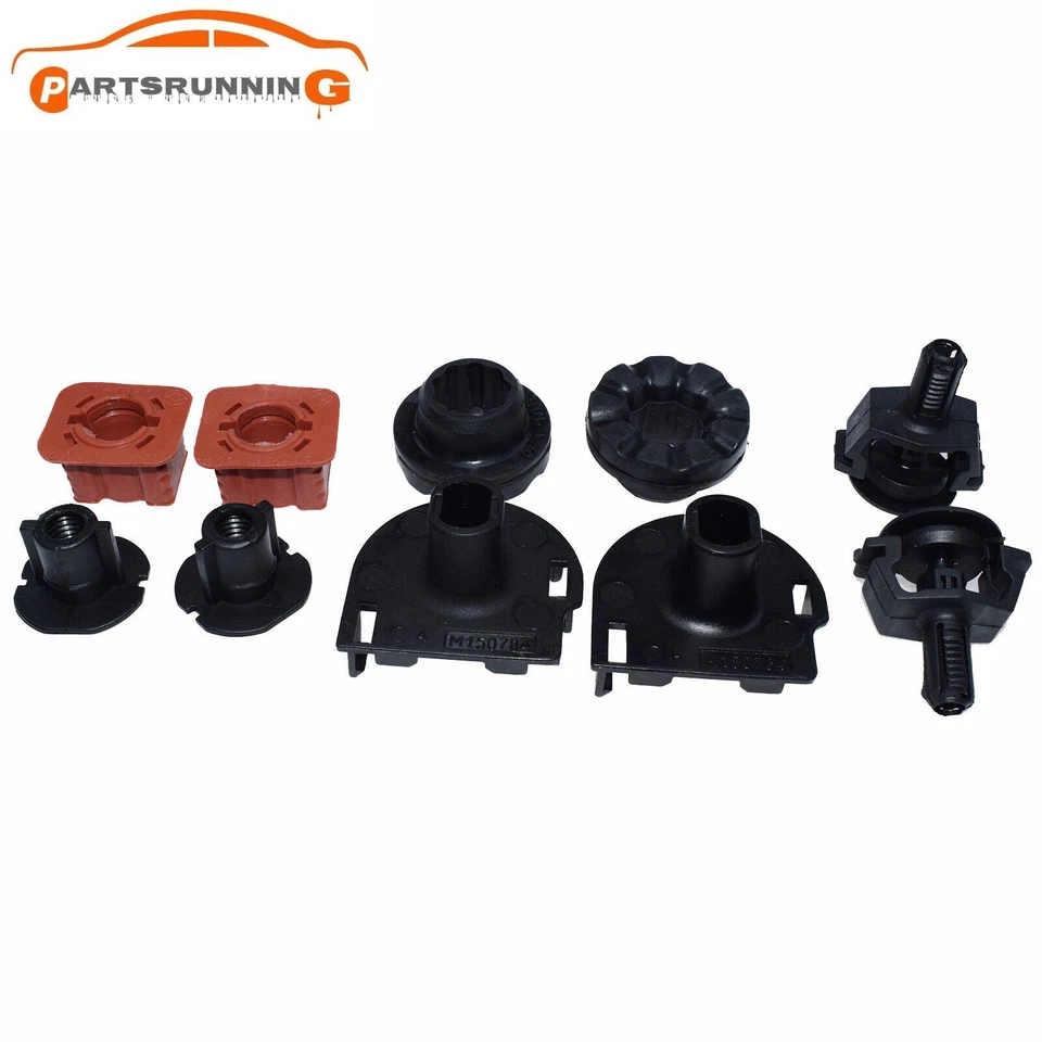 KIT DE MONTAJE DE RADIADOR 8 PIEZAS 2035040012 para Mercedes Benz C200 C280 C300 GLK350 Foto 3 de 4