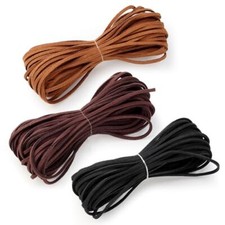 Leather String Suede Cord Leather Cords Rope String for Jewelry Making