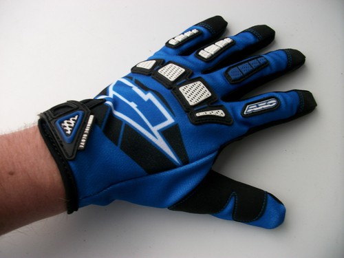 NUOVO AXO BLU NOCCHE Protezione Motocross Enduro Guanti YZ YZF DRZ RMZ RM  WR KDX | eBay