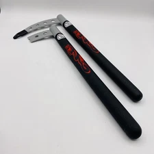 ATA Martial Arts Taekwondo Ssahng Nat Kamas 15" Inch Youth -  Black & Red