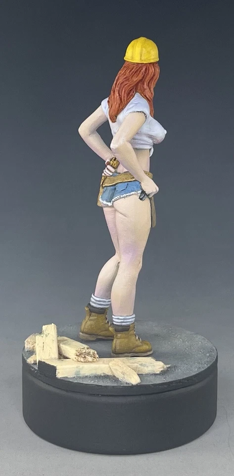 Dina The Handygirl - Jimmy Flintstone 1/24 Painted OOP - Image 4 of 4