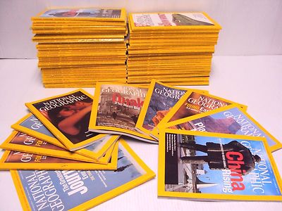 National Geographic Magazine U-Pick Issue 2010,2011,2012,2013,2014,2015,2016