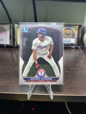 2023 Bowman Draft - Chrome Prospects Anthony Gutierrez #BDC-100 (RC)