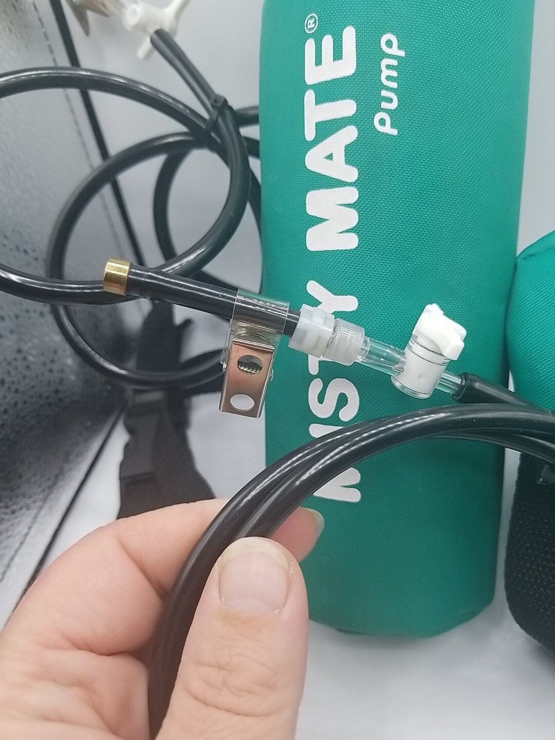 Lot Of 2 Misty Mate Pump Hiking Personal Portable Air Cooler Mister