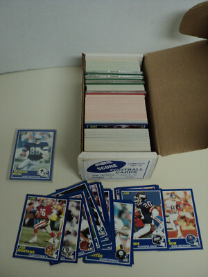 1989 Score Football Complete Set 1-330 NMT AUCT#7573 | eBay