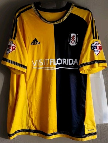 Fulham Fußballtrikot Adidas Small 3rd Away Kit Trikot 2015 2016 2017 Größe XL