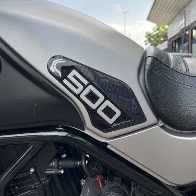 For Benelli Leoncino 500 3D Gel Side Fuel Tankpad Tank Protector