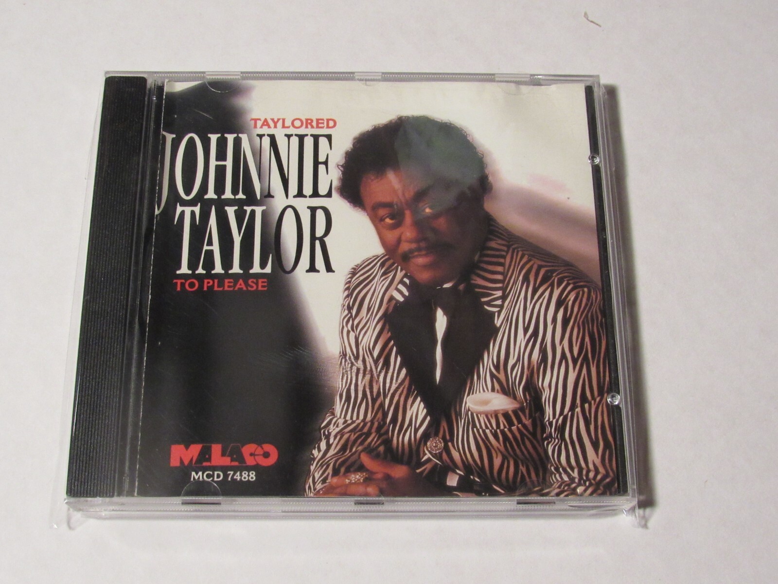 CD  -  Johnny Taylor   Taylored To Please   Malaco   1998