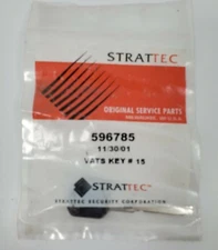 OEM NEW GM Double Sided VATS Chip Key #15 11.80k Ohms 596785 Strattec SEALED