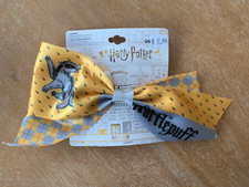 Harry Potter Wizarding World Hufflepuff Hair Bow Clip New