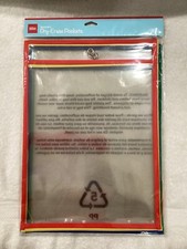 Brand Reusable Dry-Erase Pockets, 9" x 12", Clear/Assorted, Pack Of 5 Pockets