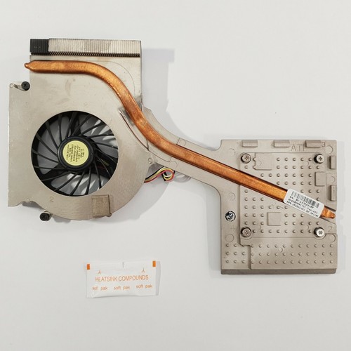 HP EliteBook 8760w Kühler Lüfter Wärmeleitpaste Fan Cooler Heatsink 652543-001