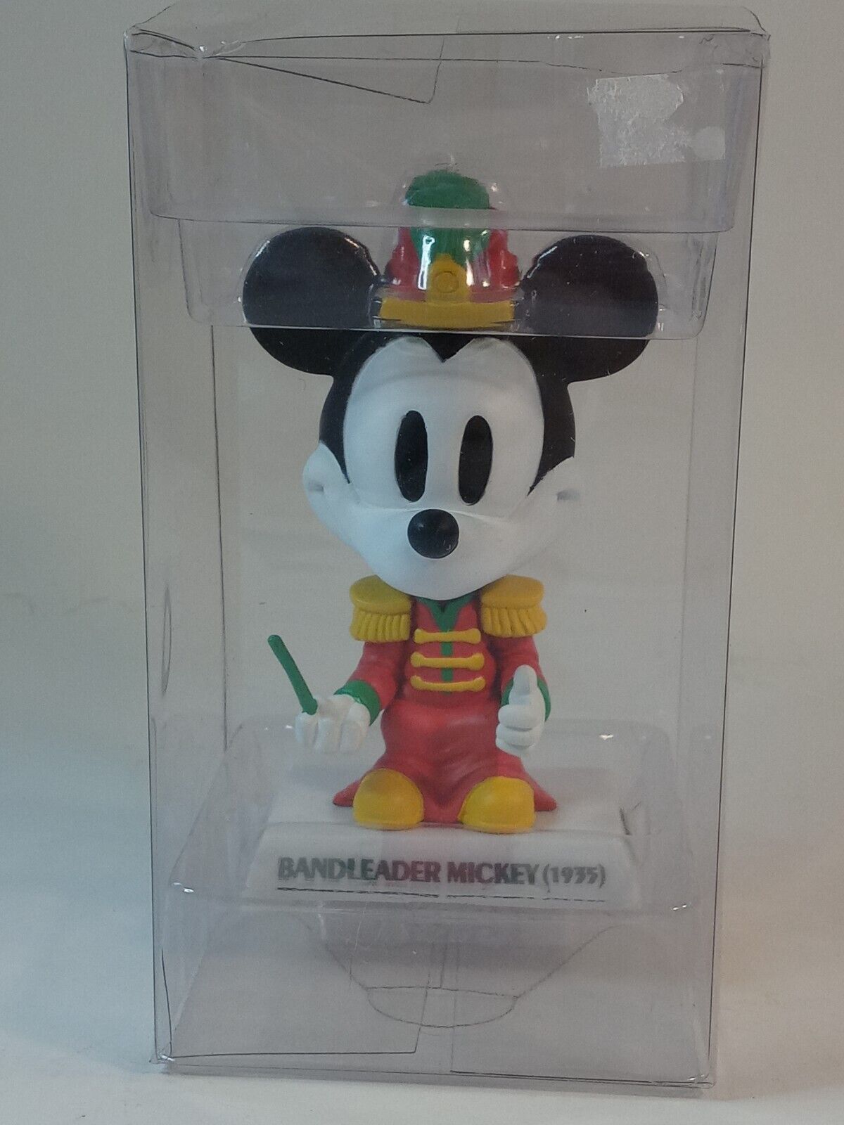 Vtg Walt Disney World Treasures Bandleader Mickey Mouse (1935) Small  Bobblehead