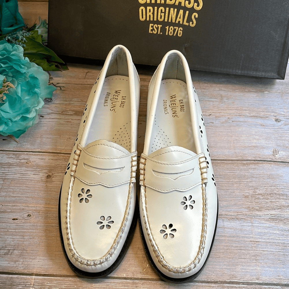 靴 grounds JEWELRY LOAFER white grounds JEWELRY LOAFER WHITE LIME （グラウンズ ジュエリー