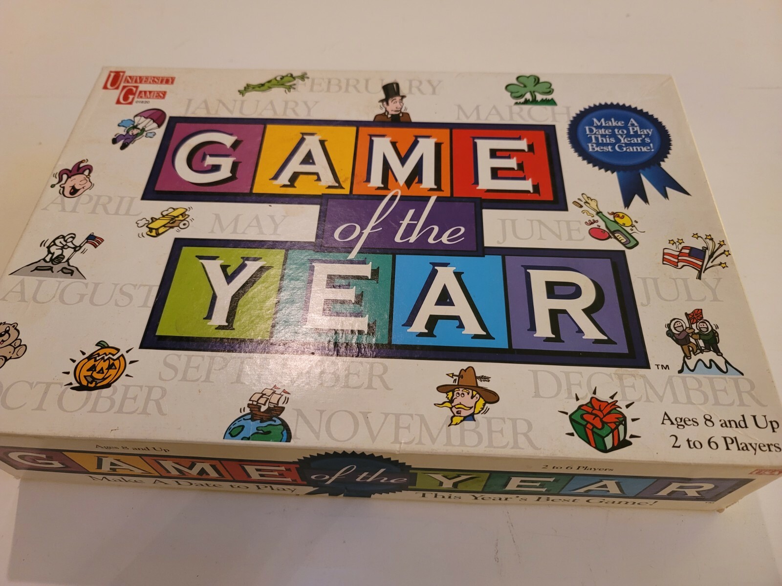 University Games 1997 Game of the Year Fun Family Board Game Used | eBay