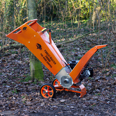FOREST MASTER FM9DD Benzin Holzhäcksler Gartenhäcksler 9 PS Späne bis 3'' / 75 mm