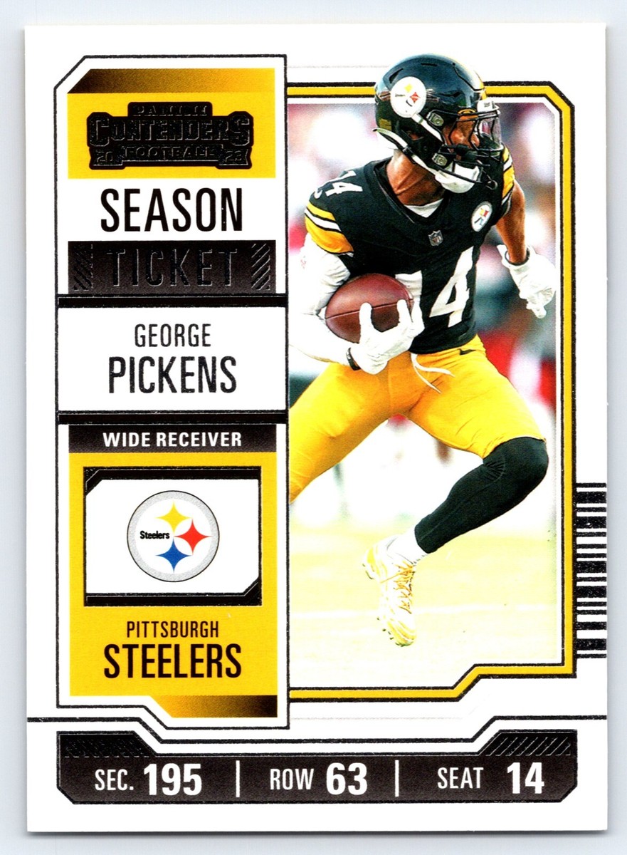 2023 Panini Contenders #82 George Pickens Pittsburgh Steelers