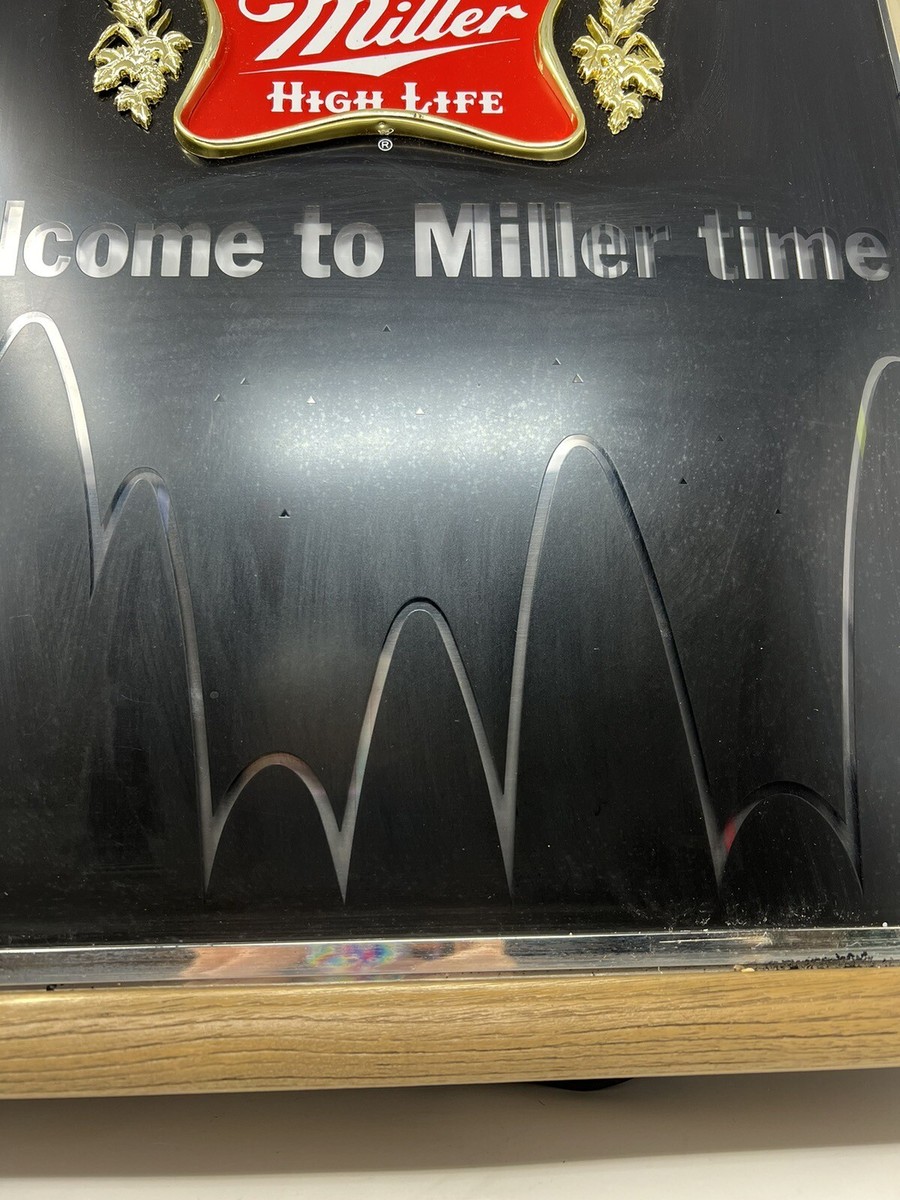 ヴィンテージ Miller high life バウンスボールモーションサイン
