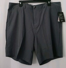 NEW Mens Trunks Surf Swim Co. Dark Gray Flat Front Short Size 40