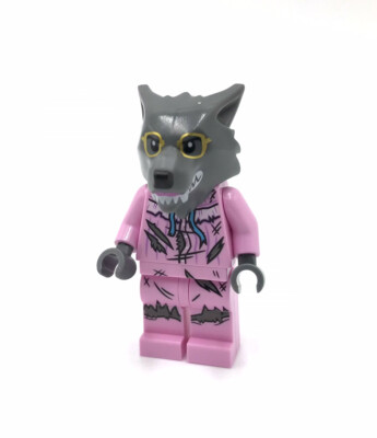 LEGO The Big Bad Wolf Minifigure LEGO Ideas 21315 Red Riding Hood Brick Tales