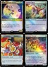 Set of 4 APAC 2023 Promo MTG Year of the Rabbit Foil NM Unique and Miscellaneous