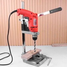 Voche Plunge Power Drilling Stand Bench Pillar Pedestal Clamp Drill Press Vice