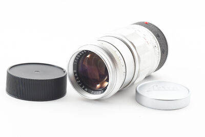 Exc+5] Leica Elmarit M 90mm f/2.8 Old E39 Silver MF Lens From