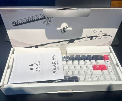 Yuki Aim gaming keyboard Polar 65 Keyboard Katana Edition Drop 2 
