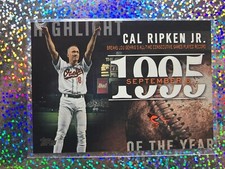 2015 Topps Series 2 Baseball Highlight of the Year H-56 Cal Ripken Jr.
