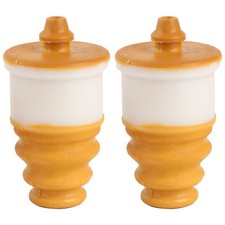 2x Rear Bump Stop Support Suspension 51811829 For FIAT 500 500c Abarth Panda