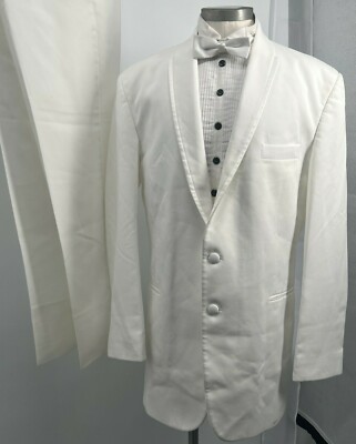 Tuxedo Rental White Dinner Jacket Used After Six Men's White